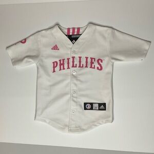 Toddler 2T Adidas Phillies jersey like new